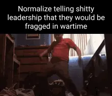 We do a little menace