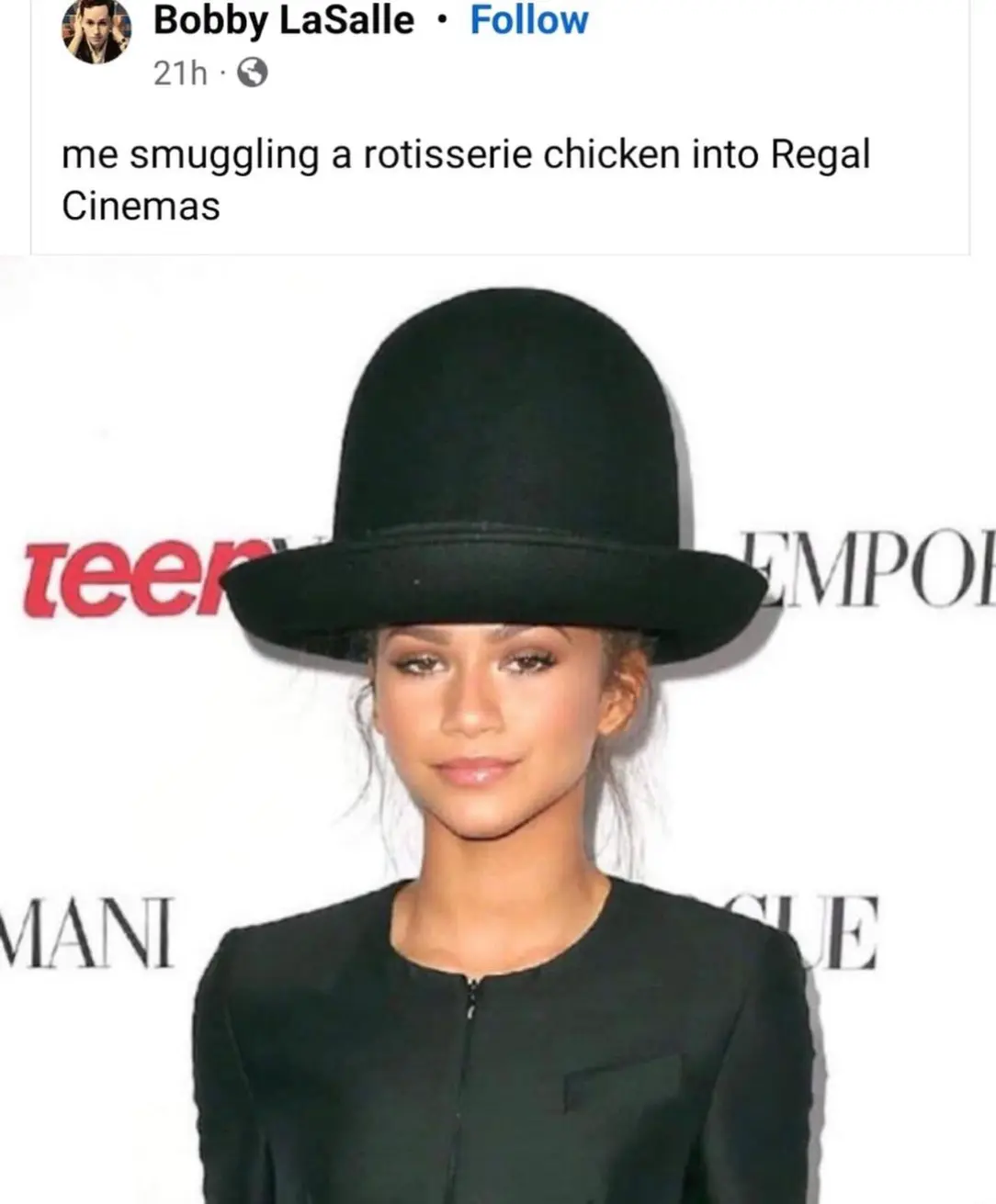 Let's visit the grocery store before the movie 